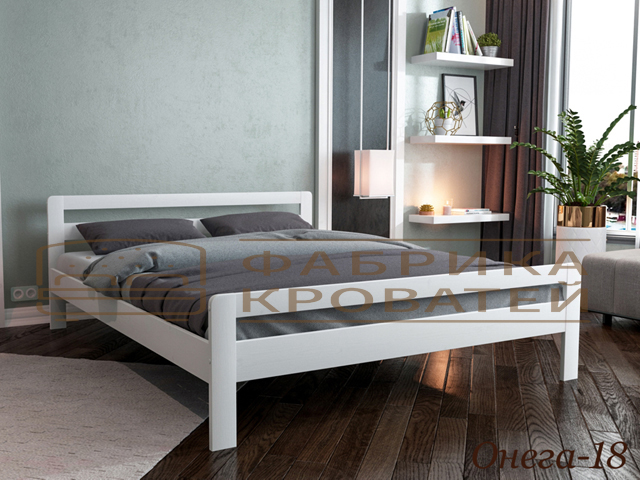кровать в скандинавском стиле