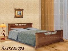 Недорогая деревянная кровать Александра несмотря на низкую цену обладает всеми достоинствами своих более дорогих аналогов.