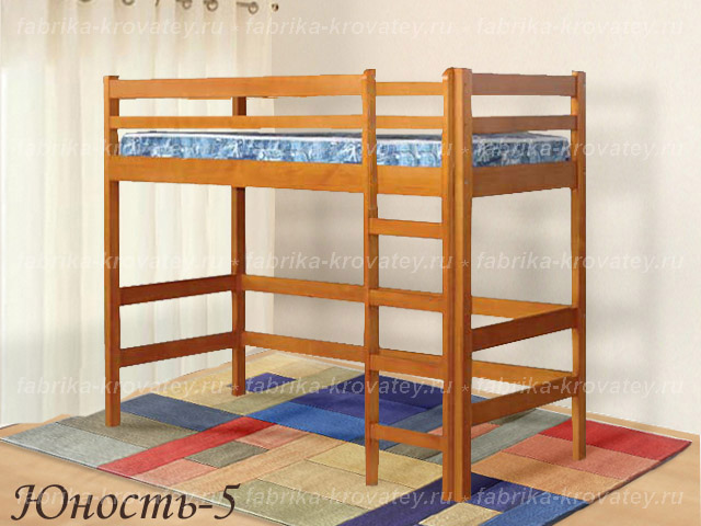 Кровать чердак детская выполнена из массива сосны и обработана лаками«Sayerlack».  Мы рады предложить кровать чердак высокого качества по низкой цене.  Наши экспедиторы бесплатно доставят мебель в Москву и помогут с доставкой в область.