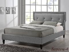 мягкая кровать в современном стиле