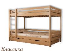 классическая двухъярусная кровать