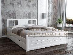 односпальная кровать в белой эмали