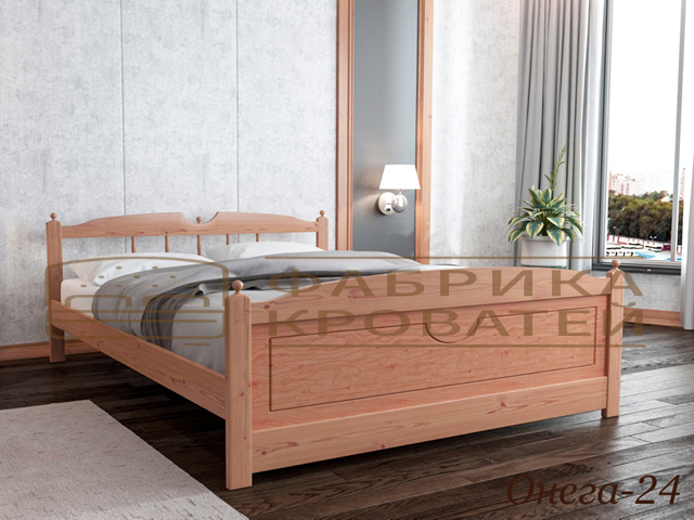 деревянная кровать любого размера