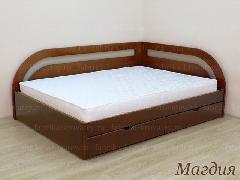 деревянная боковая кровать