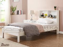 кровать для подростков с полочками в изголовье